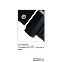 DHZHE Cushion Hinge Closer UAE for Architectural Door Control Systems